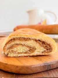 Grandma's Pittsburgh Nut Roll Recipe makes a delicious sweet bread filled with ground walnuts. Homemade Slovak nut rolls are perfect for the holidays and traditional for both Christmas and Easter.