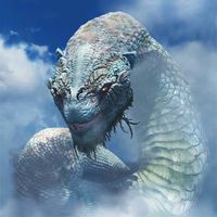 God of War Icon. Jormungandr.