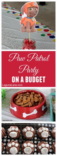 Paw Patrol Party on a Budget | LagunaLane.com