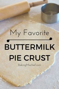 My favorite flaky, delicious buttermilk pie crust (made with a food processor). This is seriously the easiest pie dough you will ever make or work with! Hey, it’s a Saturday. What’s a Baking Mischief recipe doing in your feed!? Welcome to Simple Saturdays! I have a ton of foundation recipes or simple tips and tricks I […]