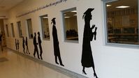 school hallway murals - Google Search