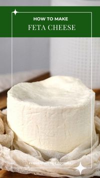 Want to try making cheese? Feta is a good place to start! As a fresh, brined cheese, it's a bit easier than other cheeses.