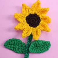 How to Crochet a Sunflower, Crochet Sunflower Pattern