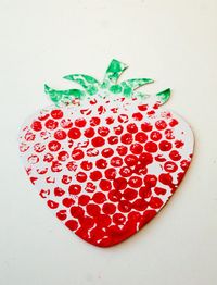 Bubble Wrap Printed Fruit & Veg - In The Playroom