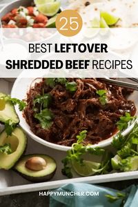 25 Leftover Shredded Beef Recipes – Happy Muncher