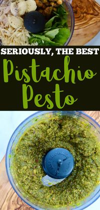 Learn How To Make Roasted Pistachio Pesto - Slice of Jess