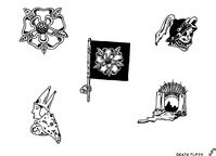 Tarot flash sheets / flash sheet series / tattoo ideas