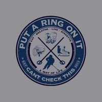 Ring Ringette – Grey T-Shirt – Can't Check This