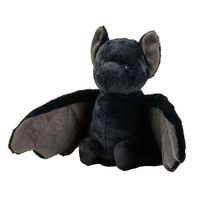 Warmies Microwaveable Black Bat is a fully heatable soft toy that can be heated in a microwave to provide hours of soothing warmth and comfort. 

This Warmies Black Bat is scented with real dried French lavender and perfectly weighted for a positive sensory experience. 

Warmies® are weighted, warming, scented, and super cuddly, making them an ideal gift for all ages