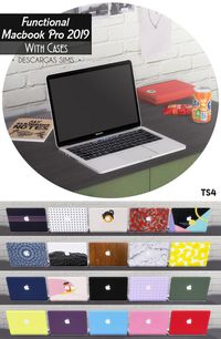 sims 4 cc // custom content clutter decor // macbook pro 2019 // #sims4cc #sims4customcontent #ts4cc