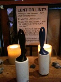 Ideas for Lenten prayer stations, especially for the "journey" theme.