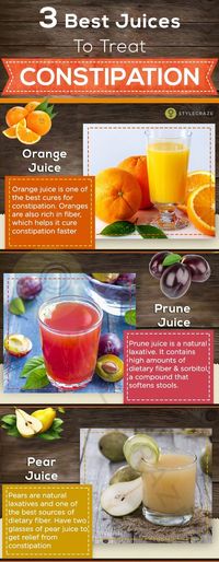 Are you suffering from constipation of late? So, can you effectively treat constipation and yet pamper your taste buds? This post talks about six top juices that can boost your digestion and keep constipation at bay, and they are super delicious too! Do y