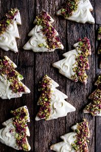 Pistachio Rose Sugar Cookies - The Original Dish