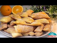 HOJUELAS DE NARANJA. Receta tradicional fácil