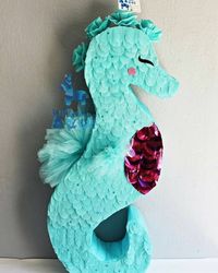 Mermaid Party - Seahorse Pinata