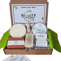 Each box features 5-6 handmade natural and organic skin care products such as handcrafted soap, body butter, lotion bars, bath salt, body oil, shower steamers, bath bombs, body scrubs, accessories and more! No perfumes, dyes, phthalates, sulfates or artificial ingredients. #ad #amazon