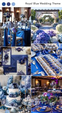 Pin this to achieve a luxurious yet tranquil royal blue wedding theme. Incorporate varying shades of blue, elegant decorations, and complementary color combinations. From attire to decor, stationery, and favors, this guide provides tips for a cohesive and regal celebration.