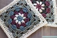 "Lily Pad" Granny Square - Free Crochet Pattern & Tutorial