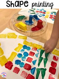 2D Shape Activities for Preschool, Pre-K, and Kindergarten - Pocket of Preschool