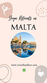 Despite being one of the smallest countries in Europe, Malta is totally worth a visit! It is a popular tourist destination, known for its warm climate and breathtaking landscapes. I decided to create a post with the best yoga retreats in Malta, because, in my opinion there is no better way to enjoy a paradisiac destination than by adding some great yoga to it! #yogaretreatsinmalta #yogaretreatsineurope #travelheallove #yoga #wellbeing