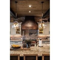 36 Inch 735 CFM Hammered Copper Wall Mounted Correa Range Hood with Screen Filters (HV-CORREA36-C2036BP) - Overstock - 32829304