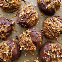 Banana Almond Butter Cookies - Whisking Wolf