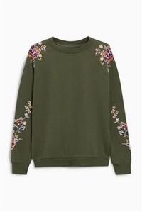 Who needs a standard sweater when there are pieces like this around!? With embroidery on the arms and back, this is a MUST-HAVE statement piece for autumn.