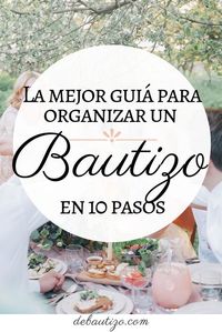 ▷La mejor guía para organizar un bautizo en 10 pasos - #baptism #baptismfavors #decor #bautizo #fiesta