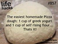 Easiest Home made Pizza dough. Turkish Gozleme.