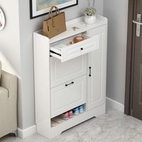 Kerrogee Shoe Cabinet w/ Drawers for Up to 18 Pairs (Can Fit Boots )