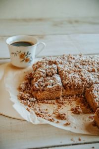 New York Style Coffee Cake // Sweet Laurel