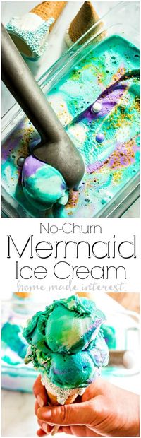 pinning for easy, no-churn ice cream recipe..just three ingredients blended in mixer