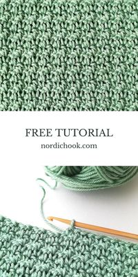 This free crochet tutorial shows how to make the lemon peel stitch step-by-step. It includes detailed photo instructions. This stitch is very easy to make and it is suitable for beginners. It is a repeat of one row.