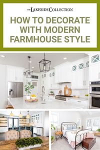 Here is a simple guide to decorate with modern farmhouse style. If you’re looking for a charming and rustic decor style mixed with some sophistication and class, the modern farmhouse style is the way to go. This decor style combines the classic farmhouse look with a modern and fresh appearance.