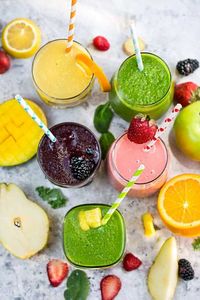 5 Healthy and Delicious Smoothies Recipes that are perfect to kick-start a healthy diet plan. Best of all, they are paleo, whole 30, banana and sugar free!