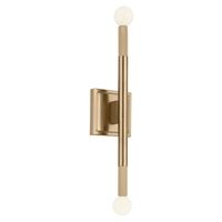 Kichler 52556CPZ Odensa 17" Tall Wall Sconce | Build.com