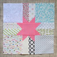 Scrappy Star Quilt Block Tutorial Two Ways - Clover & Violet