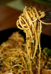 Spaghetti with Toasted Garlic Breadcrumbs