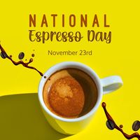 Mi Favorite! Just an excuse to head to the store to get some Espresso beans and make at home! #NationalEspressoDay #EspressoDay #CoffeeLover #ThatFristSip