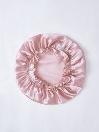 Dusty Pink Casual Collar  Silk Plain Hair Bonnets Embellished  Spring/Summer Women Accessories