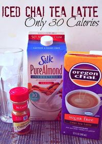 30-Calorie Iced Chai Tea Latte