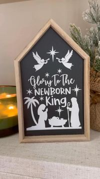 Add this Christmas DIY decor to your home this year! It is so easy to make this DIY nativity and you can make it with items from Dollar Tree. Check out this YouTube video for complete instructions.