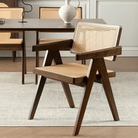 Bayou Breeze Antoanela Solid Wood Armchair | Wayfair