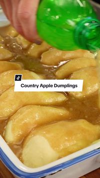 This Country Apple Dumplings recipe will have you saying, "Ya-Hoo Moun... | apple dumplings recipe | TikTok