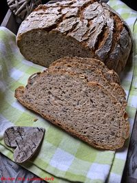 Roggen-Dinkel-Saatenbrot mit Sauerteig aus dem Topf | Backen mit Leidenschaft