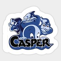 Casper -- Choose from our vast selection of stickers to match with your favorite design to make the perfect customized sticker/decal. Perfect to put on water bottles, laptops, hard hats, and car windows. Everything from favorite TV show stickers to funny stickers. For men, women, boys, and girls.