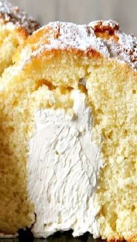 Very Vanilla Twinkie Bundt cake filling recipe can be used for lots of other things too