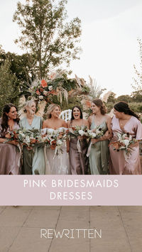 From beautiful blush pink, rose and coral we have tonal bridesmaid dressing down to a fine art with our selection of pink bridesmaid dresses. Available in both our satin and our crepe collections, why not go for mismatched bridesmaid dresses to suit everyone.