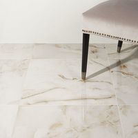 Lumina Pearl Onyx 24X24" Porcelain Marble Look Tile | Tilebar