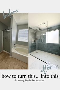 Jess's Primary Bathroom Reno | Honey Built Home